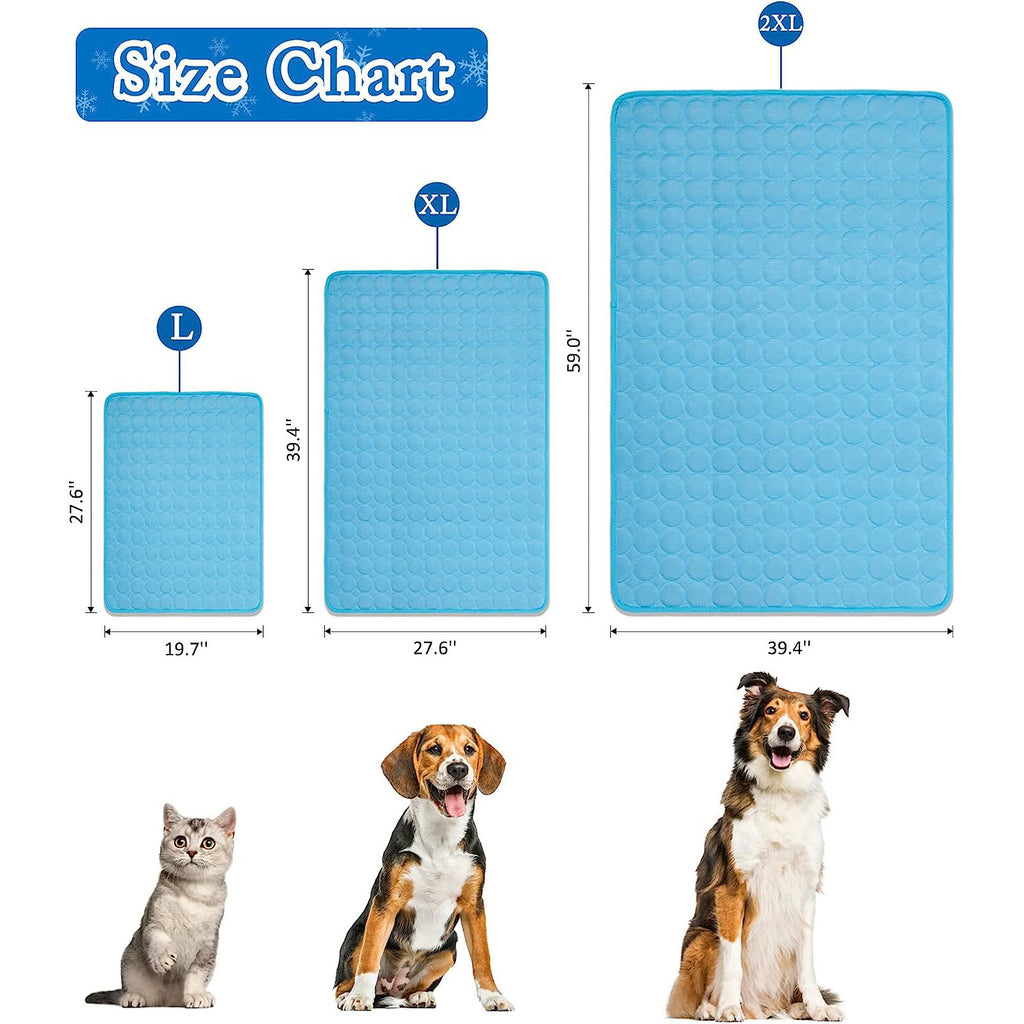 Dog Cooling Pad Ice Silk Pet Mat
